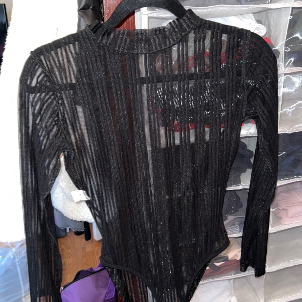 See through body suit